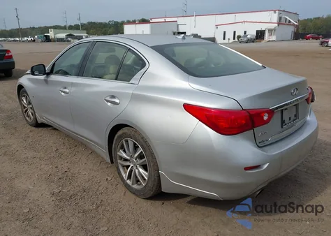 2015 Infiniti Q50 Premium из США, поврежденный, VIN JN1BV7AR6FM394964